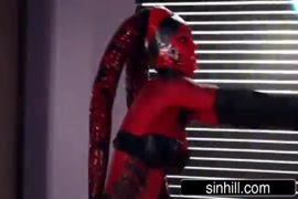 Youthfull asien دمية يحصل مطعون من قبل stiffy سميكة